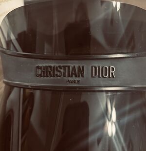 Christian Dior Black Sunglasses Visor